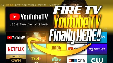 youtube in fire tv